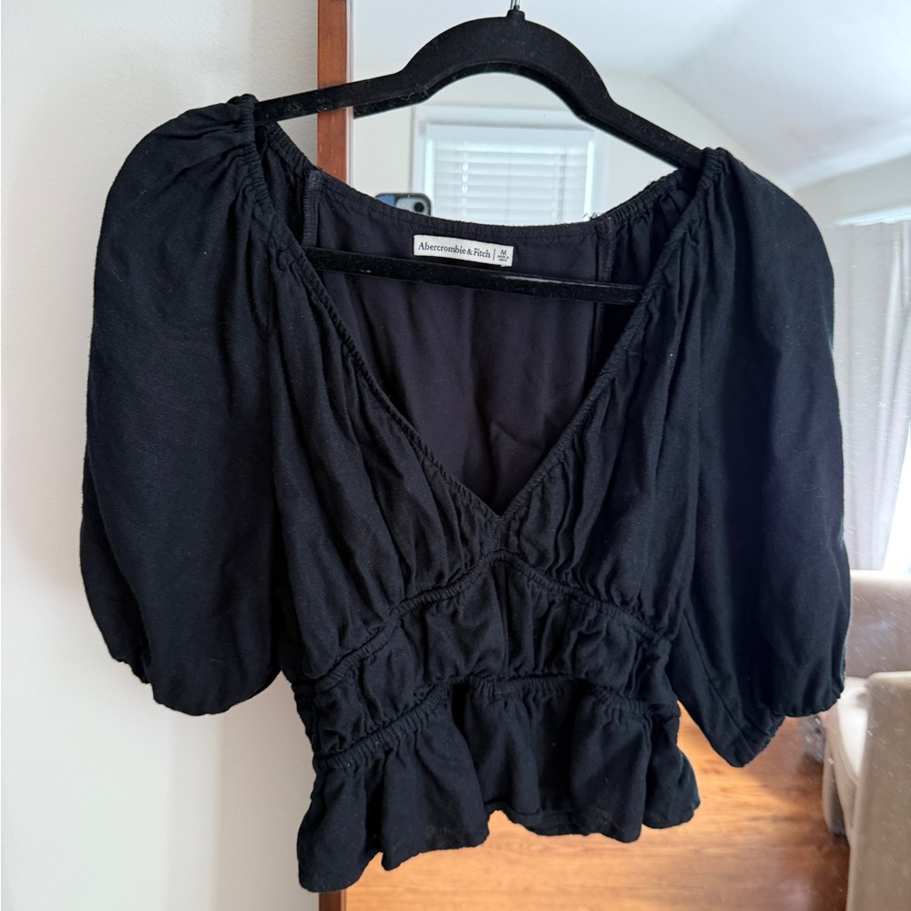 Black Abercrombie Spring/SummerWomen's Top